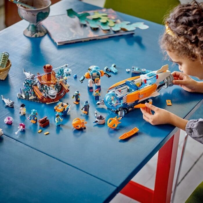 LEGO CITY SUBMARIN DE EXPLORARE LA MARE ADANCIME 60379 - imagine 4