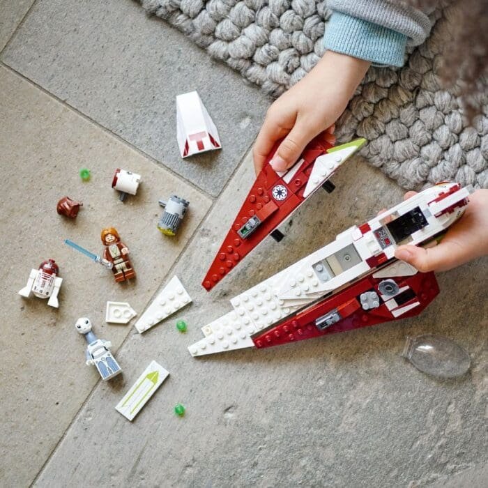 LEGO STAR WARS JEDI STARFIGHTERUL LUI OBI-WAN KENOBI 75333 - imagine 4