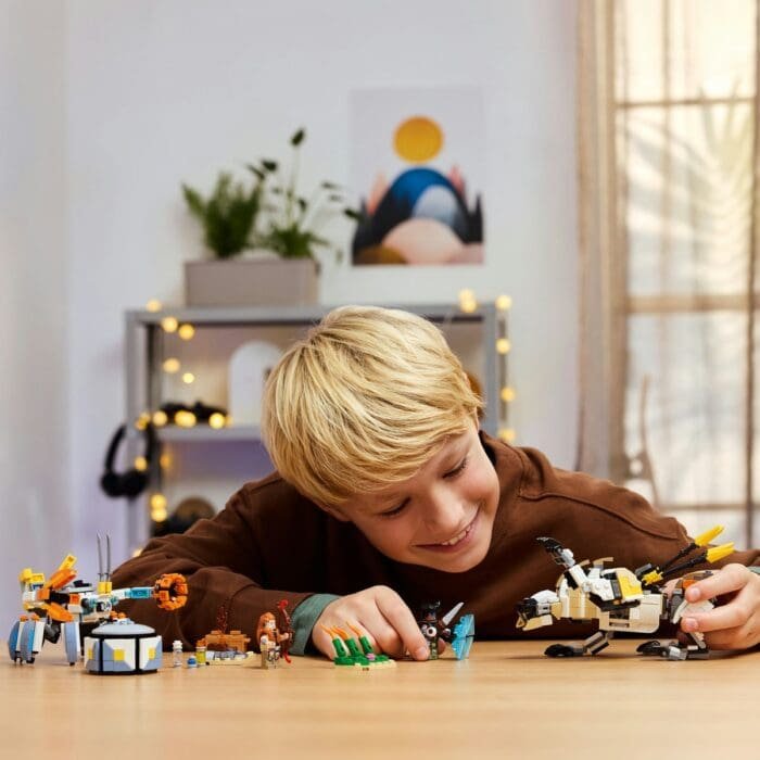 LEGO HORIZON ADVENTURES ALOY SI VARL VS SHELL WALKER SI SAWTOOTH 77037 - imagine 4
