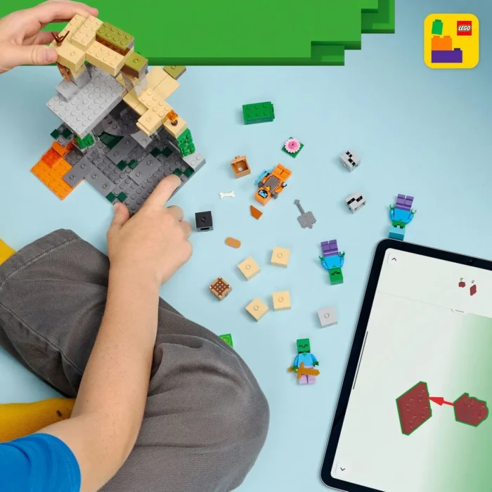 LEGO MINECRAFT TEMNITA CU ZOMBI 21587 - imagine 12
