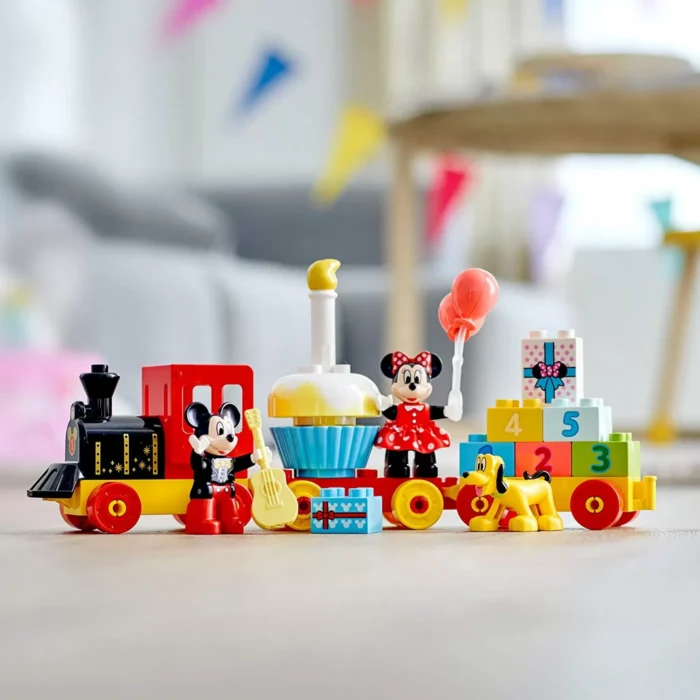 LEGO DUPLO  TRENUL ZILEI ANIVERSARE MICKEY SI MINNIE 10941 - imagine 11