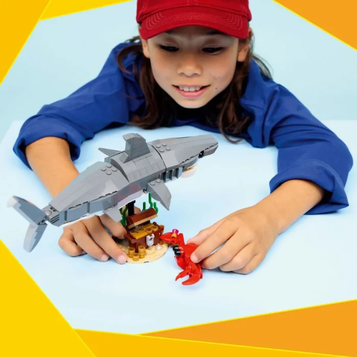 LEGO CREATOR RECHIN FEROCE CU UN CUFAR DE COMORI 31381 - imagine 13