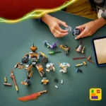 LEGO NINJAGO ROBOTUL DE MISIUNE AL LUI COLE SI DRAGONUL ZANE 71854 - imagine 13