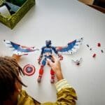 LEGO SUPER HEROES FIGURINA DE CONSTRUCTIE CAPITANUL AMERICA 76296 - imagine 6