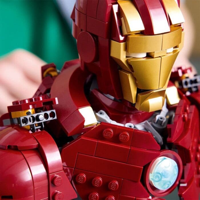 LEGO SUPER HEROES BUST IRON MAN 76327 - imagine 5