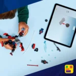 LEGO MARVEL ROBOTUL LUI MILES MORALES VS OMUL PAIANJEN 2099 76337 - imagine 12
