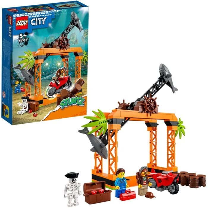 LEGO CITY STUNTZ PROVOCAREA DE CASCADORII ATACUL RECHINULUI 60342 - imagine 5