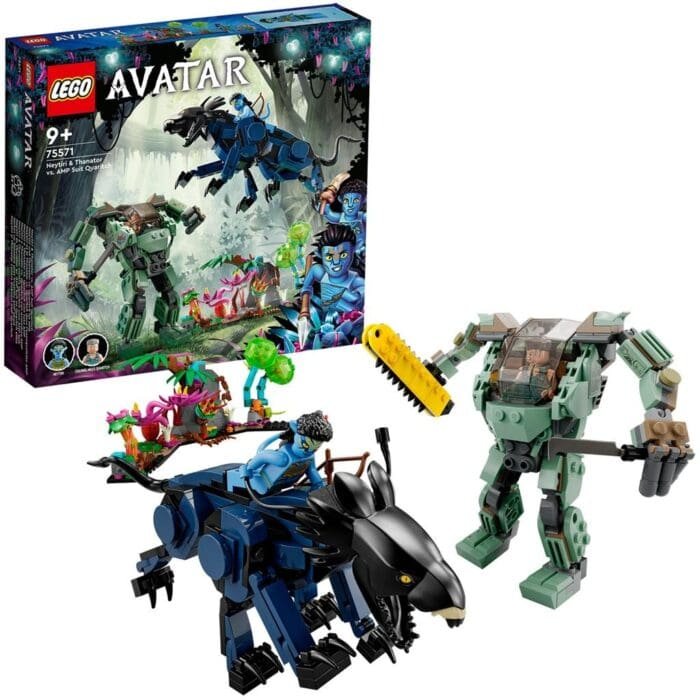 LEGO AVATAR NEYTIRI SI THANATOR CONTRA ROBOTUL AMP QUARITCH 75571 - imagine 5