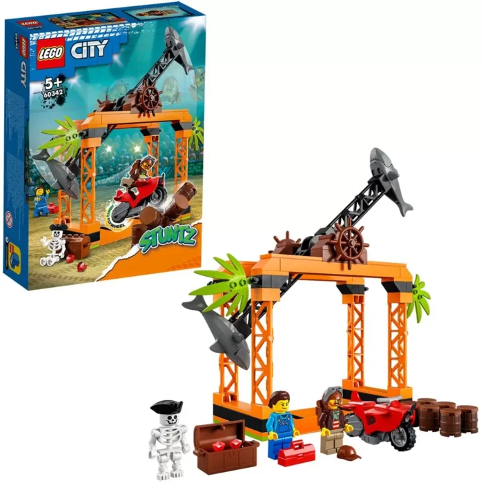 LEGO CITY STUNTZ PROVOCAREA DE CASCADORII ATACUL RECHINULUI 60342 - imagine 10