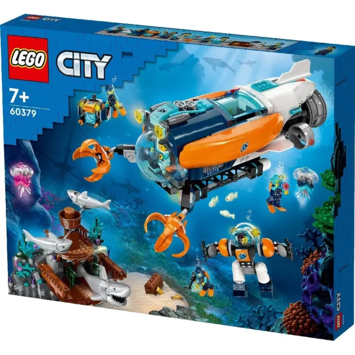 LEGO CITY SUBMARIN DE EXPLORARE LA MARE ADANCIME 60379 - imagine 11