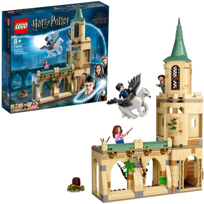 LEGO HARRY POTTER CURTEA HOGWARTS SALVAREA LUI SIRIUS 76401 - imagine 5