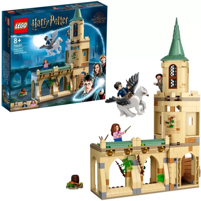 LEGO HARRY POTTER CURTEA HOGWARTS SALVAREA LUI SIRIUS 76401 - imagine 10
