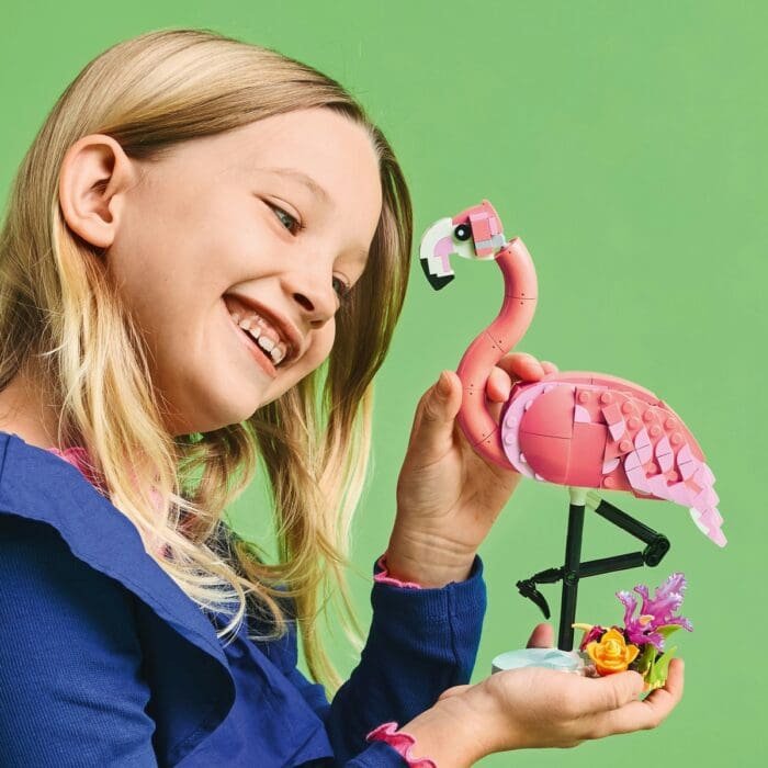 LEGO CREATOR ANIMALE SALBATICE FLAMINGO ROZ 31170 - imagine 5