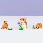 LEGO CREATOR HAMSTER ADORABIL CU O FLOARE 31376 - imagine 13