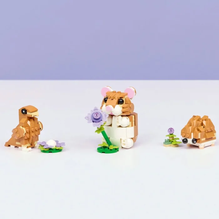 LEGO CREATOR HAMSTER ADORABIL CU O FLOARE 31376 - imagine 13