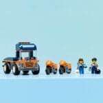 LEGO CITY TRANSPORTOR DE MOTOCICLETE 60491 - imagine 5