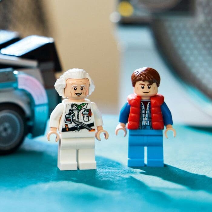 LEGO SPEED CHAMPIONS MASINA TIMPULUI DIN INAPOI IN VIITOR 77256 - imagine 5