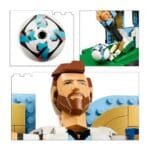 LEGO EDITIONS LIONEL MESSI LEGENDA A FOTBALULUI 43015 - imagine 6