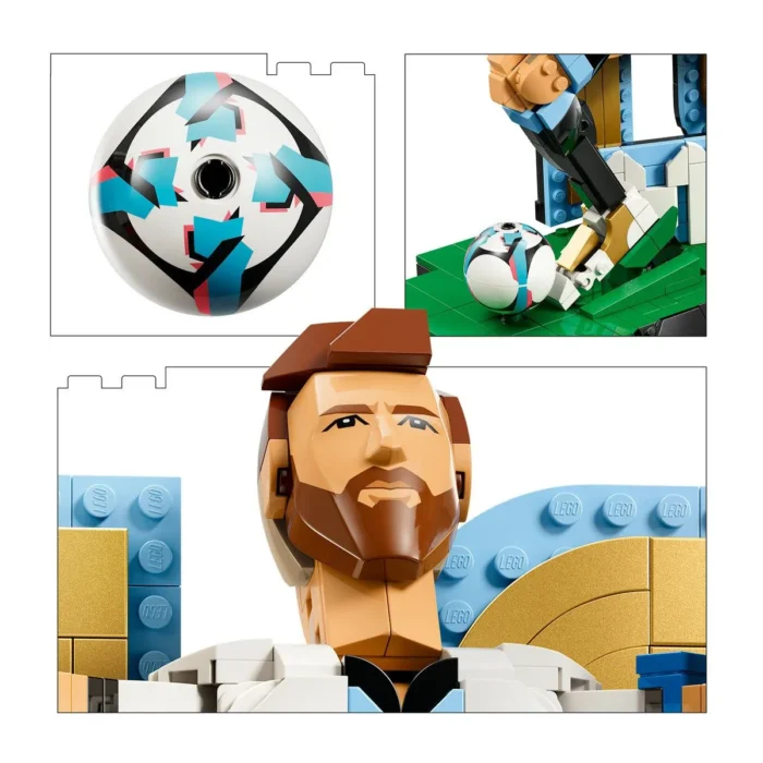 LEGO EDITIONS LIONEL MESSI LEGENDA A FOTBALULUI 43015 - imagine 14