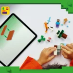 LEGO MINECRAFT AVENTURA DIN TAIGA A LUI STEVE 21583 - imagine 14