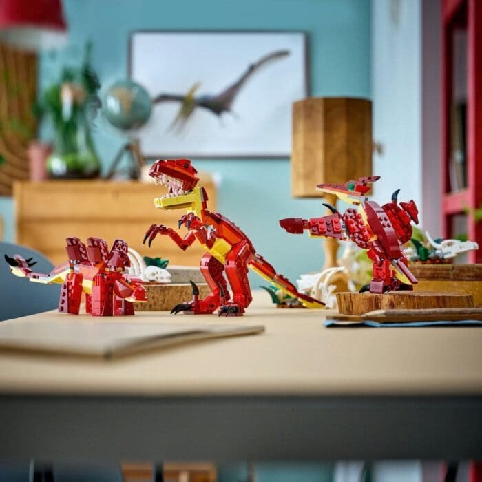 LEGO CREATOR DINOZAUR FEROCE 31379 - imagine 6