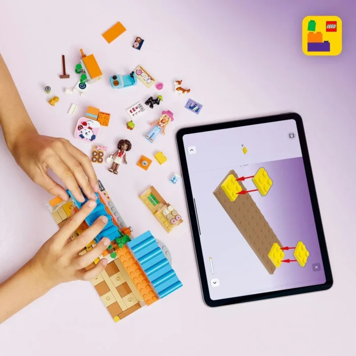 LEGO FIRENDS BRUTARIE CU BUNATATI PENTRU CAINI 42677 - imagine 14