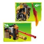 LEGO NINJAGO ROBOTUL DE MISIUNE AL LUI COLE SI DRAGONUL ZANE 71854 - imagine 6