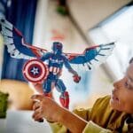 LEGO SUPER HEROES FIGURINA DE CONSTRUCTIE CAPITANUL AMERICA 76296 - imagine 7