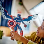 LEGO SUPER HEROES FIGURINA DE CONSTRUCTIE CAPITANUL AMERICA 76296 - imagine 14