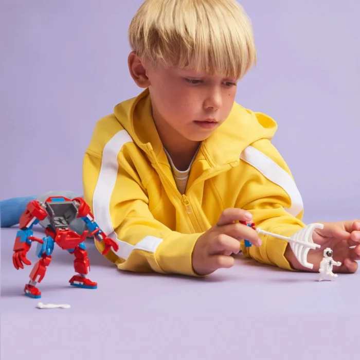 LEGO SUPER HEROES ROBOTUL OMUL PAIANJEN VS. ANTI-VENOM 76308 - imagine 14