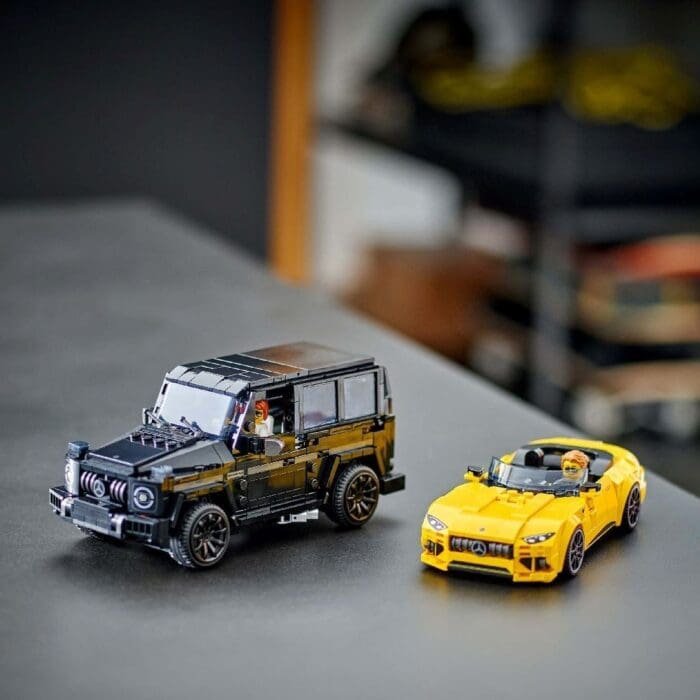 LEGO SPEED CHAMPIONS  MERCEDES-AMG G 63 SI MERCEDES-AMG SL 63 76924 - imagine 6