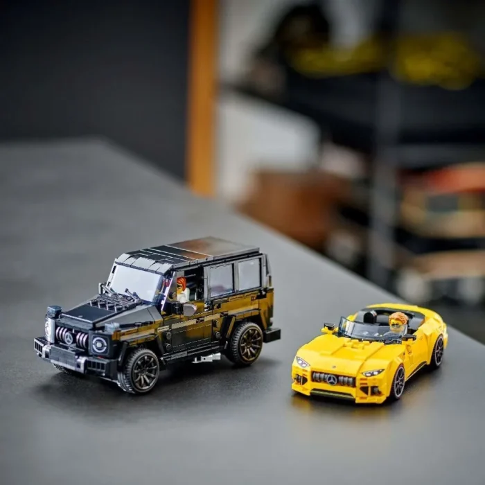 LEGO SPEED CHAMPIONS  MERCEDES-AMG G 63 SI MERCEDES-AMG SL 63 76924 - imagine 14
