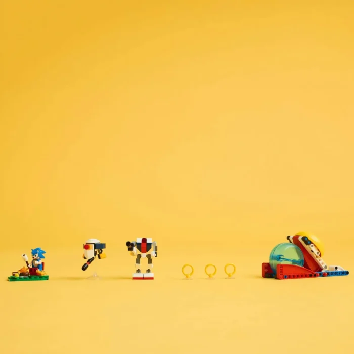 LEGO SONIC ÎNFRUNTARE LA FOCUL DE TABARA AL LUI SONIC 77001 - imagine 6