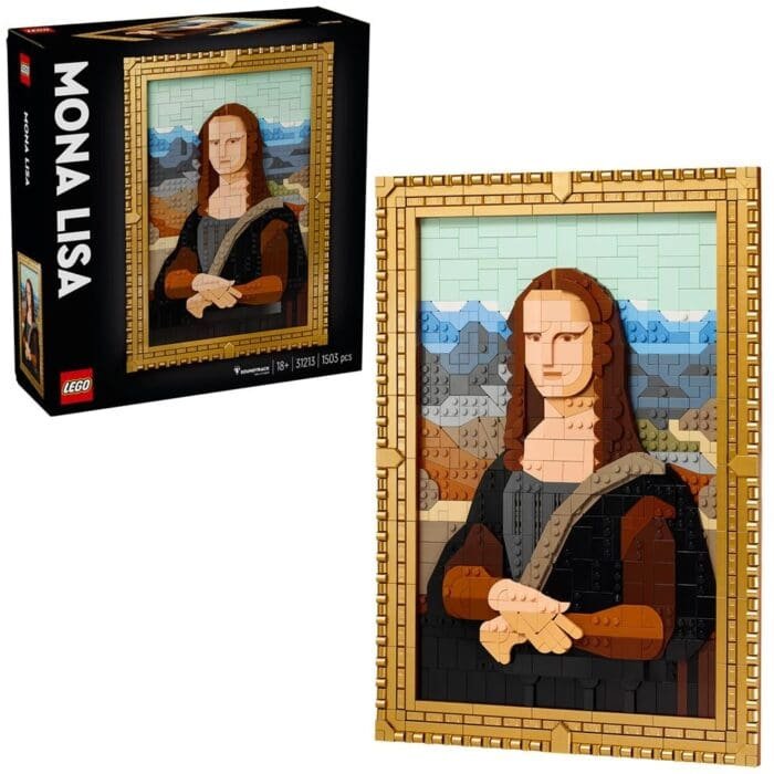 LEGO ART MONA LISA 31213 - imagine 6