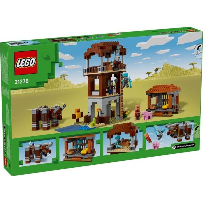 LEGO MINECRAFT AVANPOSTUL JEFUITORULUI SI DISTRUGATOR 21278 - imagine 6