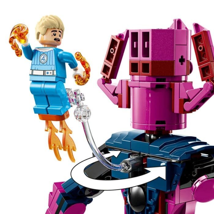 LEGO SUPER HEROES FIGURINA DE CONSTRUCIE CEI 4 FANTASTICI VS GALACTUS 76316 - imagine 6