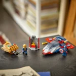 LEGO MARVEL RAZBUNATORII CAPITANUL AMERICA VS THANOS 76319 - imagine 15
