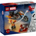 LEGO MARVEL OMUL PAIANJEN VS CALARETUL FANTOMA PE MOTOCICLETA 76335 - imagine 13