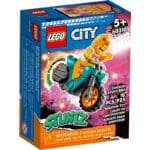 LEGO CITY MOTOCICLETA DE CASCADORII CU GAINA 60310 - imagine 6