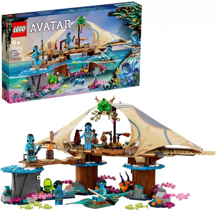 LEGO AVATAR CASA METKAYINA IN RECIF 75578 - imagine 12
