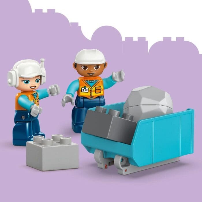LEGO DUPLO VEHICULE DE CONSTRUCTII 3 IN 1 10475 - imagine 7