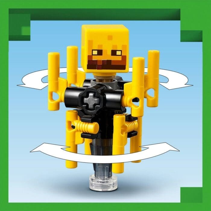 LEGO MINECRAFT BATALIE DEASUPRA LAVEI ÎN NETHER 21266 - imagine 6