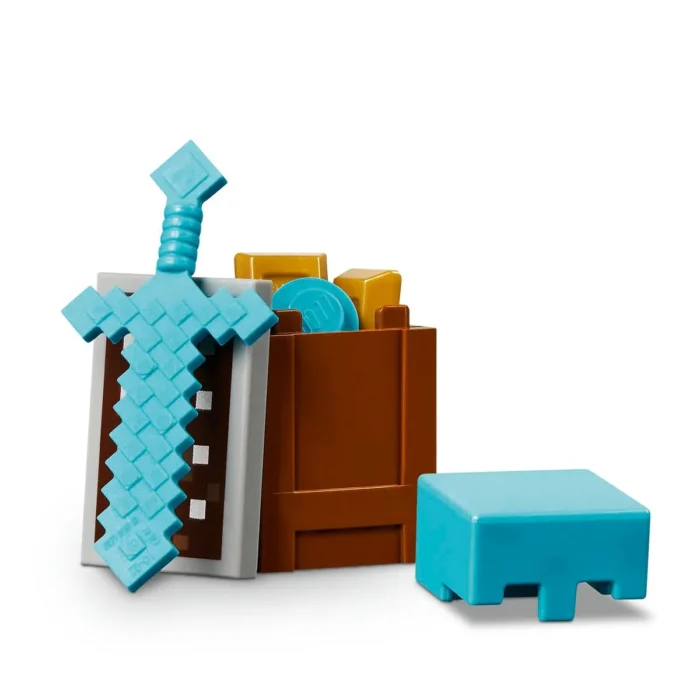 LEGO MINECRAFT PATRULA ILLAGER ÎN DESERT 21267 - imagine 15