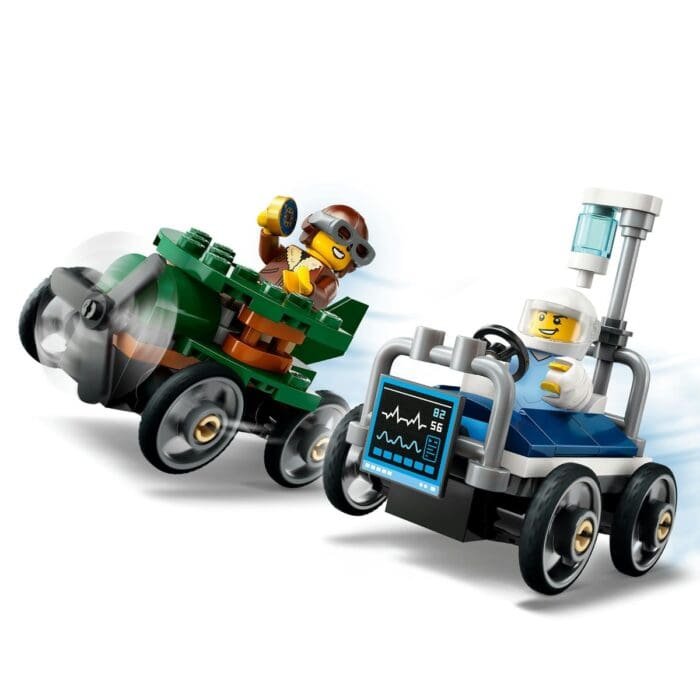 LEGO CITY PACHET DE CURSE AVION VS. PAT DE SPITAL 60459 - imagine 6