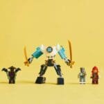 LEGO NINJAGO COSTUMUL ROBOT DE LUPTA AL LUI ZANE 71827 - imagine 6