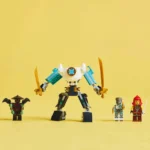 LEGO NINJAGO COSTUMUL ROBOT DE LUPTA AL LUI ZANE 71827 - imagine 15