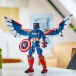 LEGO SUPER HEROES FIGURINA DE CONSTRUCTIE CAPITANUL AMERICA 76296 - imagine 15