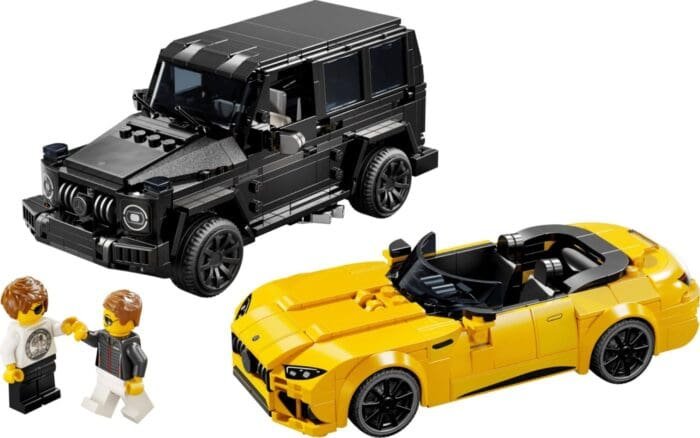 LEGO SPEED CHAMPIONS  MERCEDES-AMG G 63 SI MERCEDES-AMG SL 63 76924 - imagine 7
