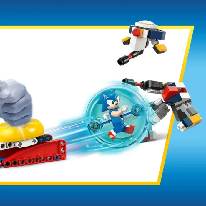 LEGO SONIC ÎNFRUNTARE LA FOCUL DE TABARA AL LUI SONIC 77001 - imagine 7