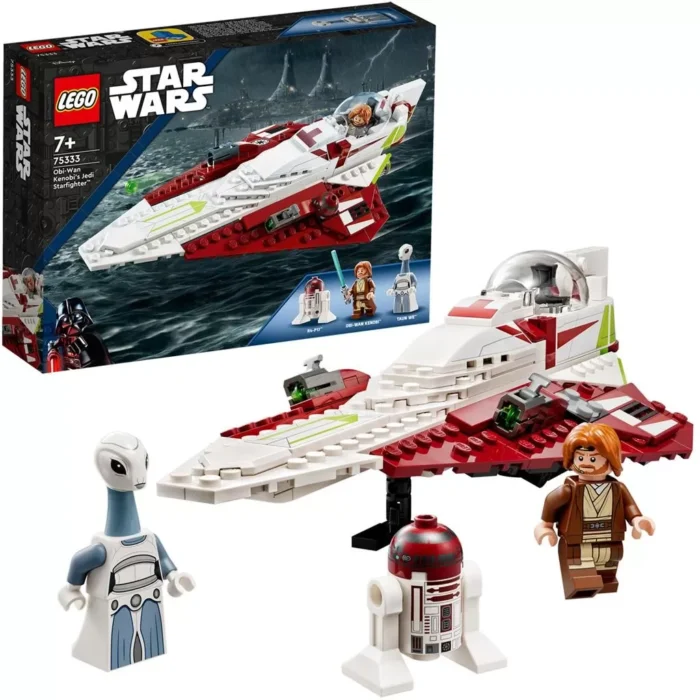LEGO STAR WARS JEDI STARFIGHTERUL LUI OBI-WAN KENOBI 75333 - imagine 12